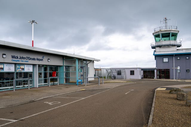 Wick John O'Groats Airport in Wick, Caithness