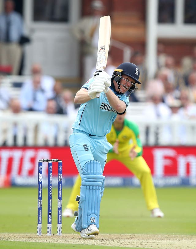 England's Eoin Morgan made just four against Australia