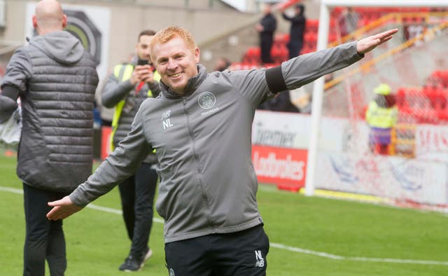 Neil Lennon savoured Celtic's title win 