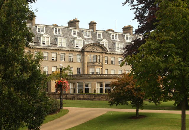The Gleneagles Hotel in Perthshire, which has hosted the G8 summit and the Ryder Cup. (David Cheskin/PA)