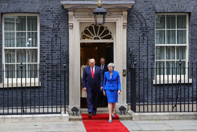 President Trump state visit to UK – Day Two
