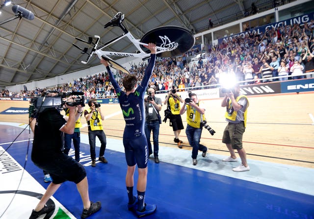 Cycling – Alex Dowsett 1 hour World Record Attempt – National Cycling Centre