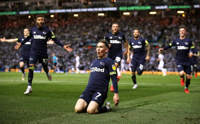 Leeds United v Derby County – Sky Bet Championship Play-off – Semi Final – Second Leg – Elland Road