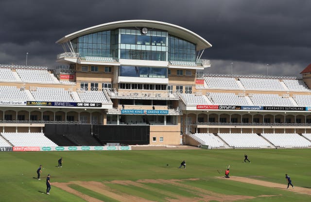 Trent Bridge played host to a pilot day for the 100-ball format being trialled by the ECB (Mike Egerton/PA)