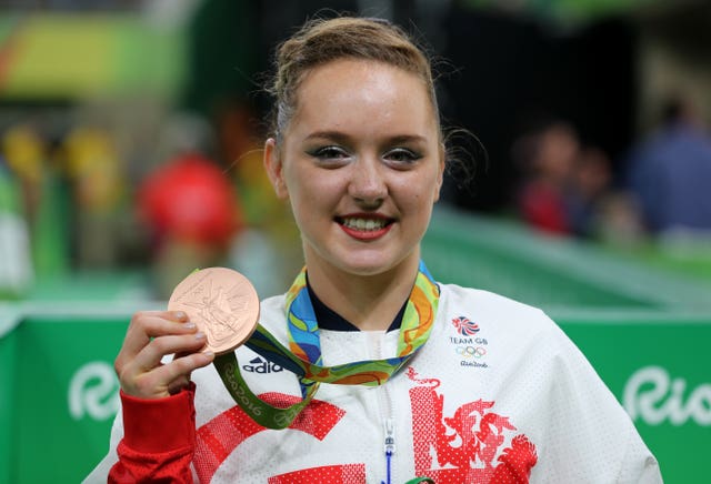 Amy Tinkler won a bronze medal at the Rio Olympics