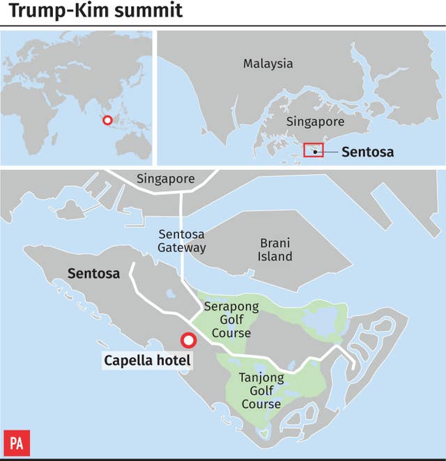 Singapore summit graphic