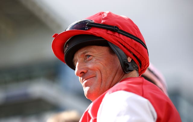 Kieren Fallon was all smiles on his return to action at Doncaster