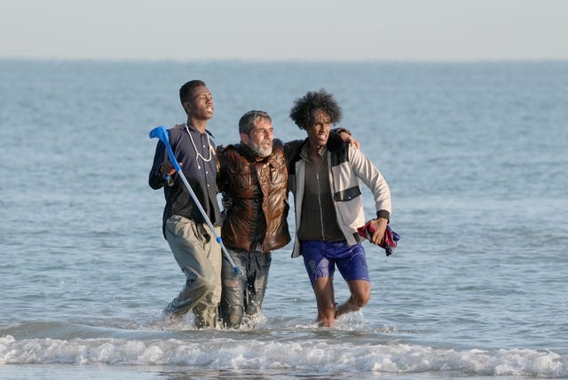 Migrants in Calais