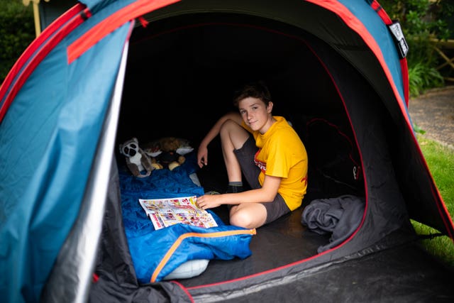 Max Woosey (Aaron Chown/PA)