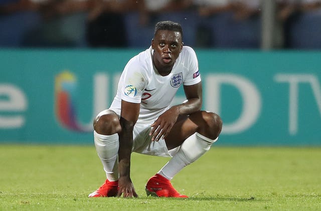 Aaron Wan-Bissaka is with the England Under-21s at Euro 2019