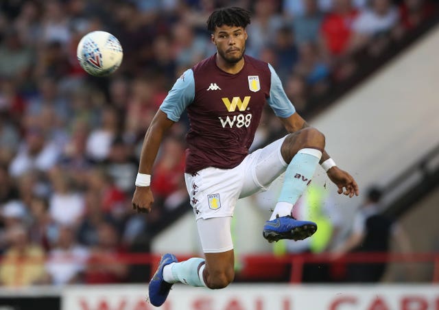 Mings during an Aston Villa pre-season friendly