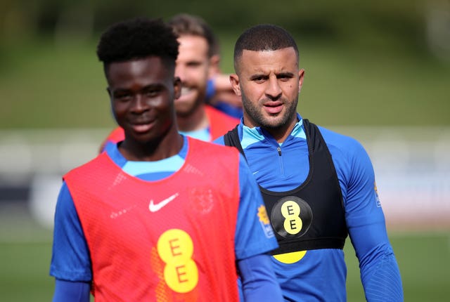 Bukayo Saka and Kyle Walker are two of a number of players who can operate in different positions under Southgate.
