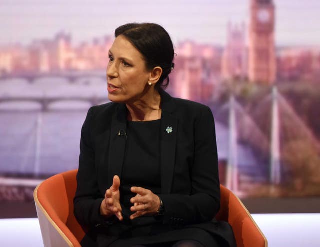 Shadow work and pensions secretary Debbie Abrahams