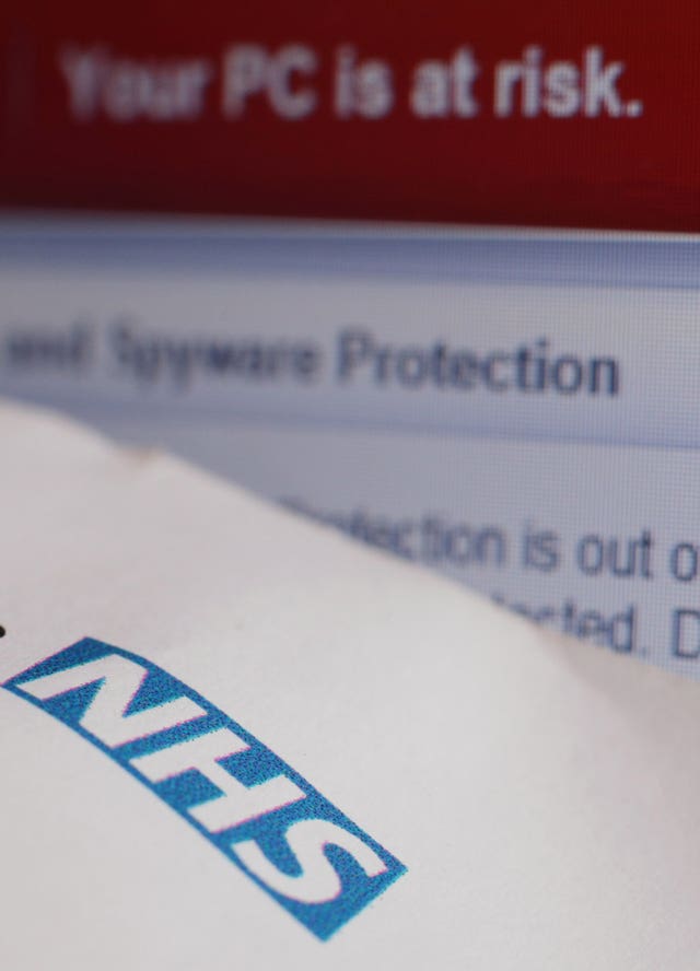 The WannaCry virus affected NHS systems (Yui Mok/PA)