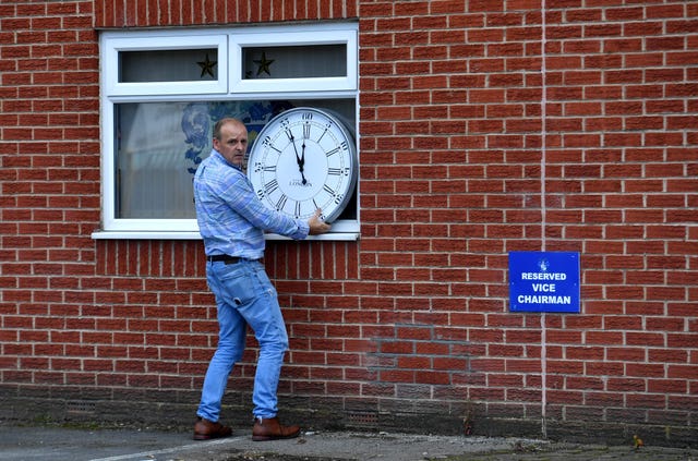 Bury's fans had been preparing for the end