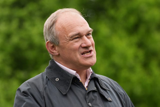 Lib Dem leader Sir Ed Davey