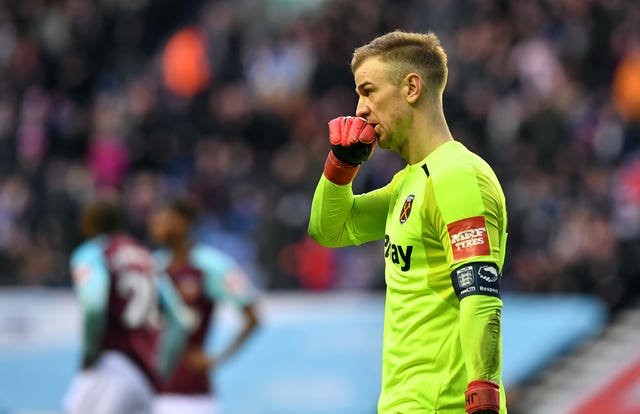 Joe Hart has endured a difficult season at West Ham 