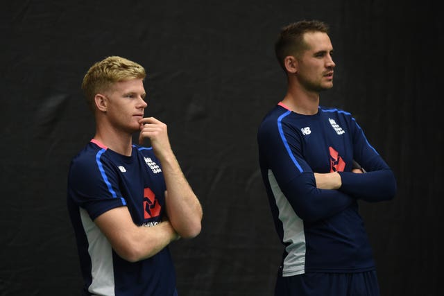 Billings, left, was not tempted to follow Alex Hales' lead in giving up red-ball cricket (Joe Giddens/PA)