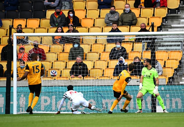 Anthony Elanga scored the opener for Manchester United at Molineux