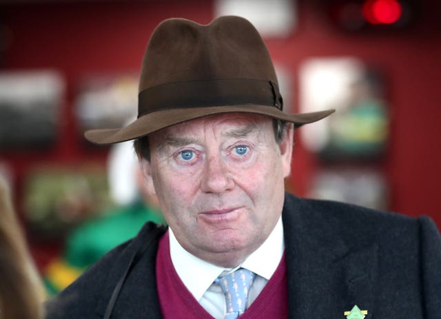 Nicky Henderson has two runners in Wincanton's Elite Hurdle