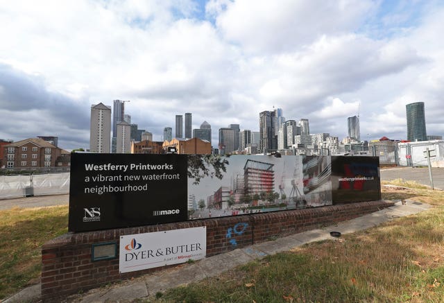 Westferry Printworks Redevelopment Jenrick