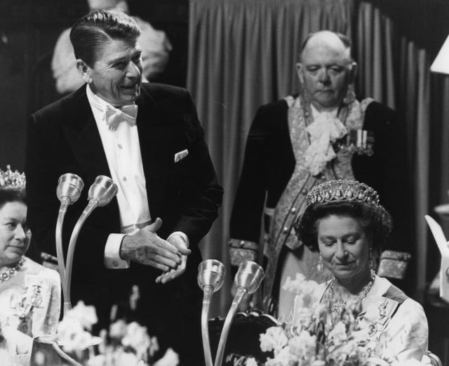 Ronald Reagan and the Queen