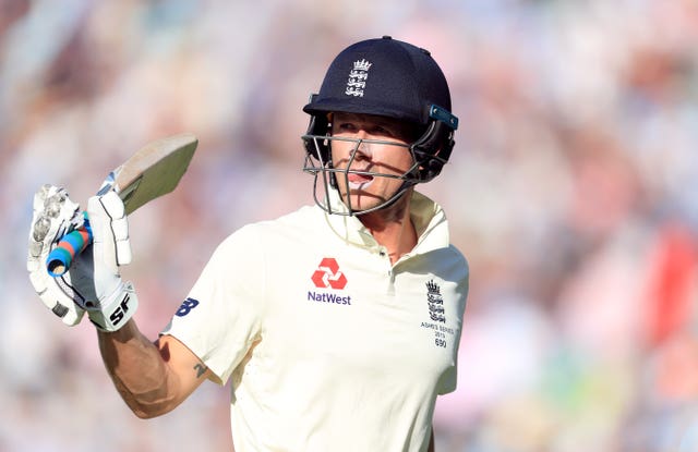 Denly received a standing ovation from spectators at The Oval after falling six runs short of a maiden Test century