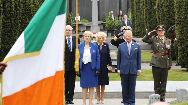 Prince of Wales in Dublin in 2017