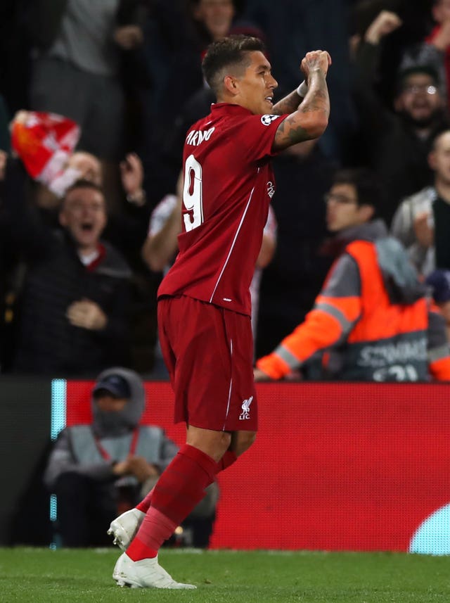 Roberto Firmino came off the bench to good effect