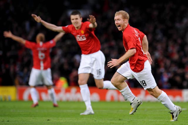 Manchester United beat Barcelona in the 2008 having been away first 