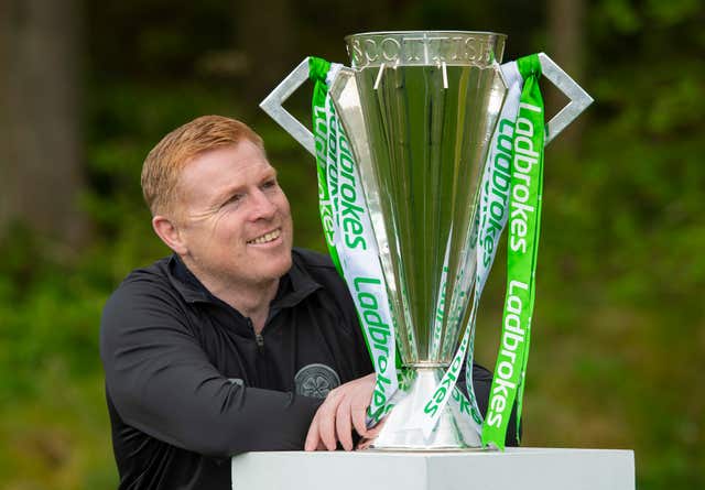 Lennon has been in charge when Celtic clinched five of their last nine titles 