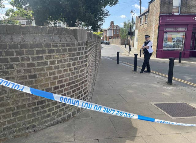 Ealing stabbing scene