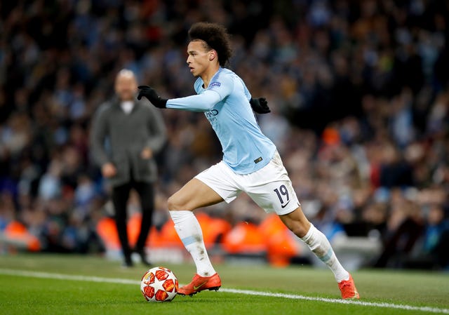 Manchester City's Leroy Sane has a chance to push his claims for more pitch time
