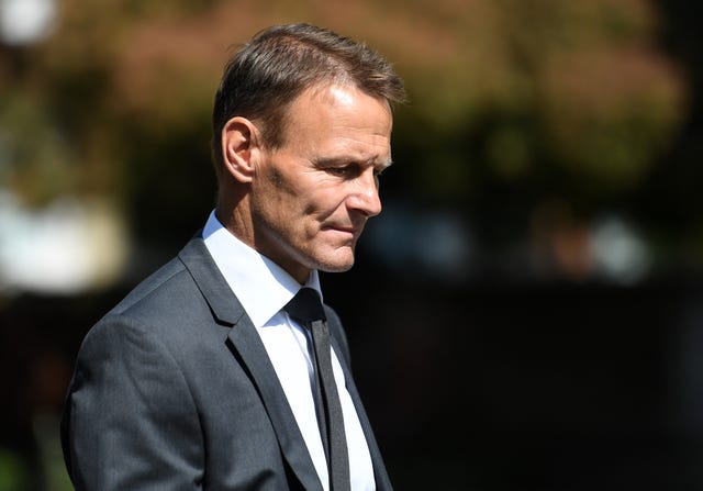 Teddy Sheringham was also in attendance