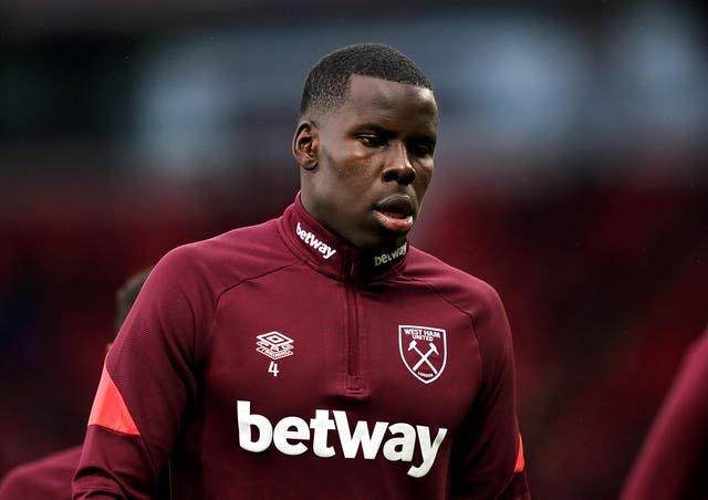 West defender Kurt Zouma