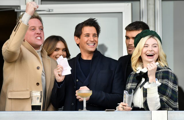 Gareth Locke, Ollie Locke and Georgia Toffol