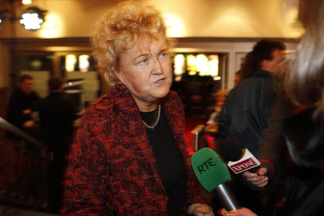 Actress Brenda Fricker at the Jameson Dublin International Film Festival for Albert Nobbs at the Savoy Cinema in Dublin