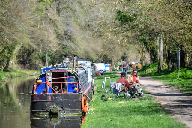 Spring weather in Bath