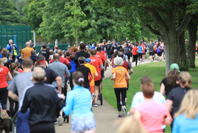 Parkrun runners