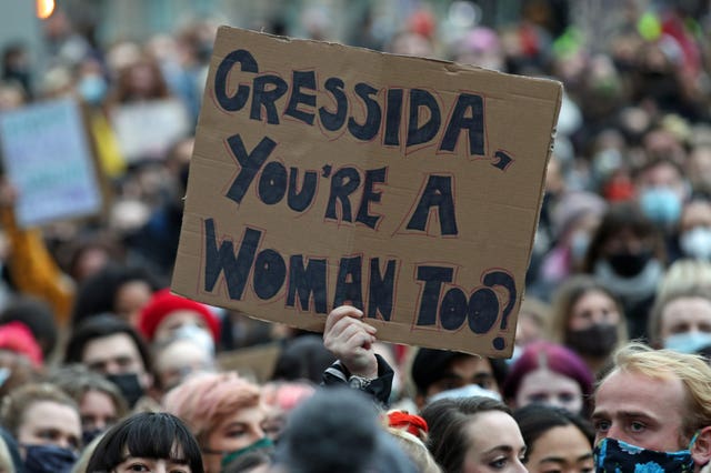 Demonstration placard