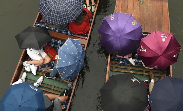 Summer weather August 14th 2019