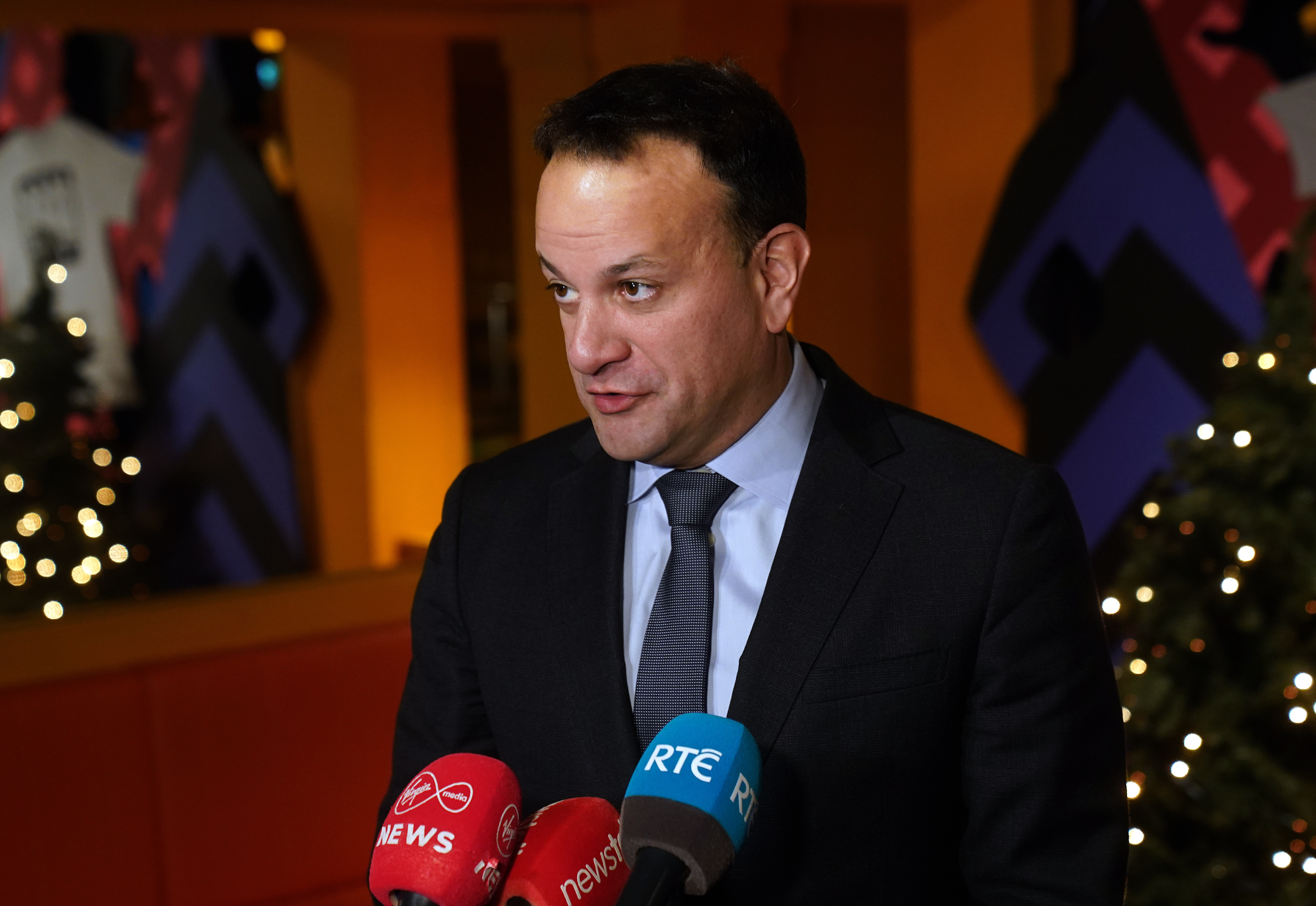 Taoiseach attends Christmas lunch for Ukrainians