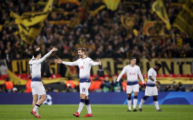 Tottenham Hotspur v Borussia Dortmund – UEFA Champions League – Round of 16 – First Leg – Wembley Stadium