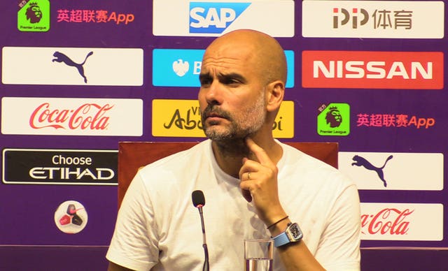 Guardiola refused to be drawn on links to Harry Maguire