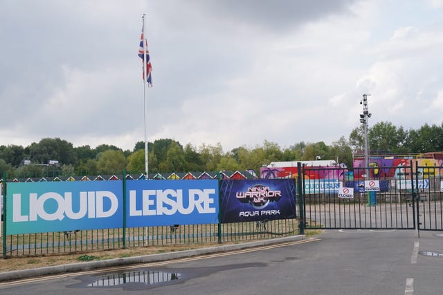 A closed Liquid Leisure, near Windsor, Berkshire