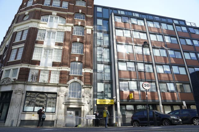 Miss Thanwani was found with serious neck injuries at Arbour House in Sebastian Street, Clerkenwell.