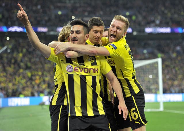 Gundogan was a key player for Klopp's Dortmund