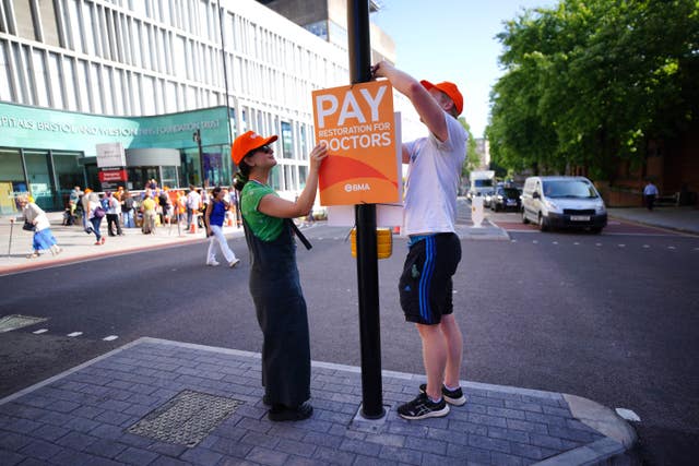 Resident doctors industrial action