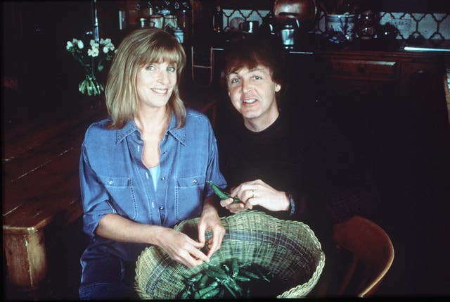 Linda and Paul McCartney