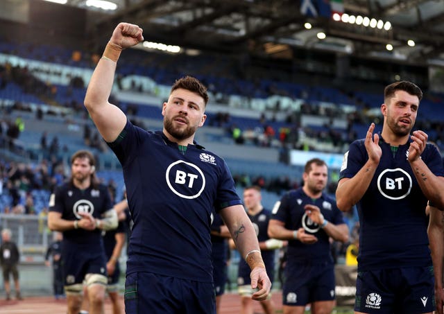 Scotland celebrated their first Guinness Six Nations win in over a year
